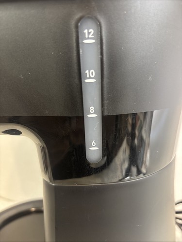Mr. Coffee 12 Cup Coffee Maker Used Model BVMC-SC12BL1-2 NON Programmable Black - Picture 7 of 19
