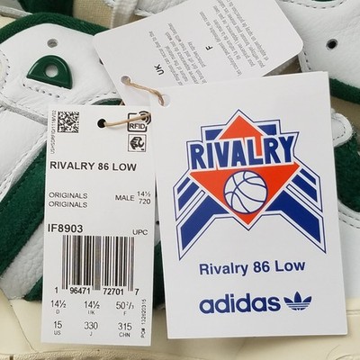 Adidas Rivalry 86 Low x Drew League 50th Anniversary IF8903 Size 15 - Drew League x adidas Rivalry 86 Low 50th  main image 3