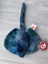 Rare Ty Beanie Baby Sting 3rd/2nd Generation Tags - Gorgeous Blue