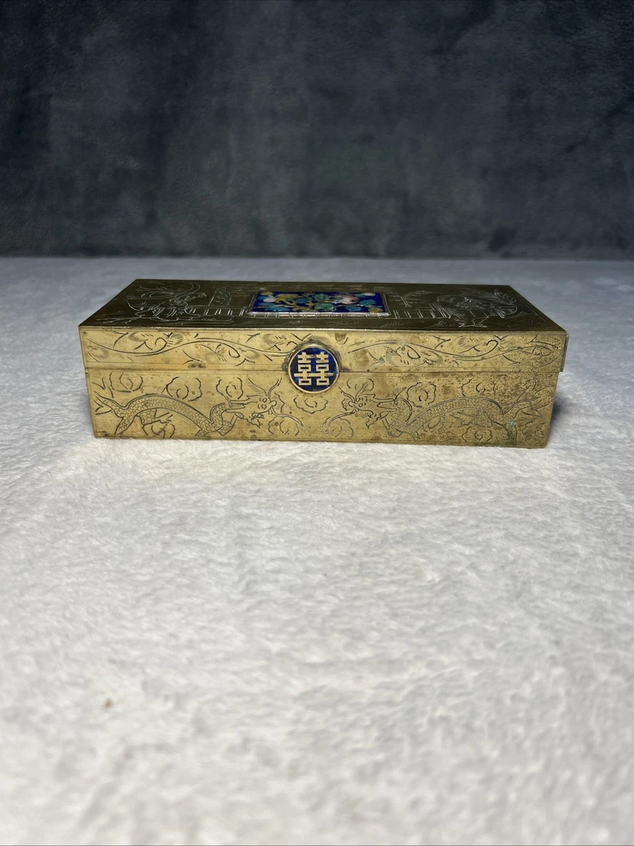 アンティーク　メイルボックス　ブラス 25+ Antique Brass Stamp Box Chinese Boxes for sale | Updated Oct 2026