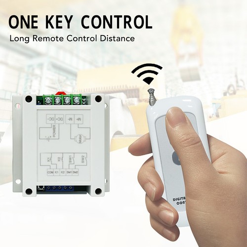 DC Motor Control Module 10A Motor Forward Reverse Controller W/ Remote DC12-24V - Picture 23 of 24