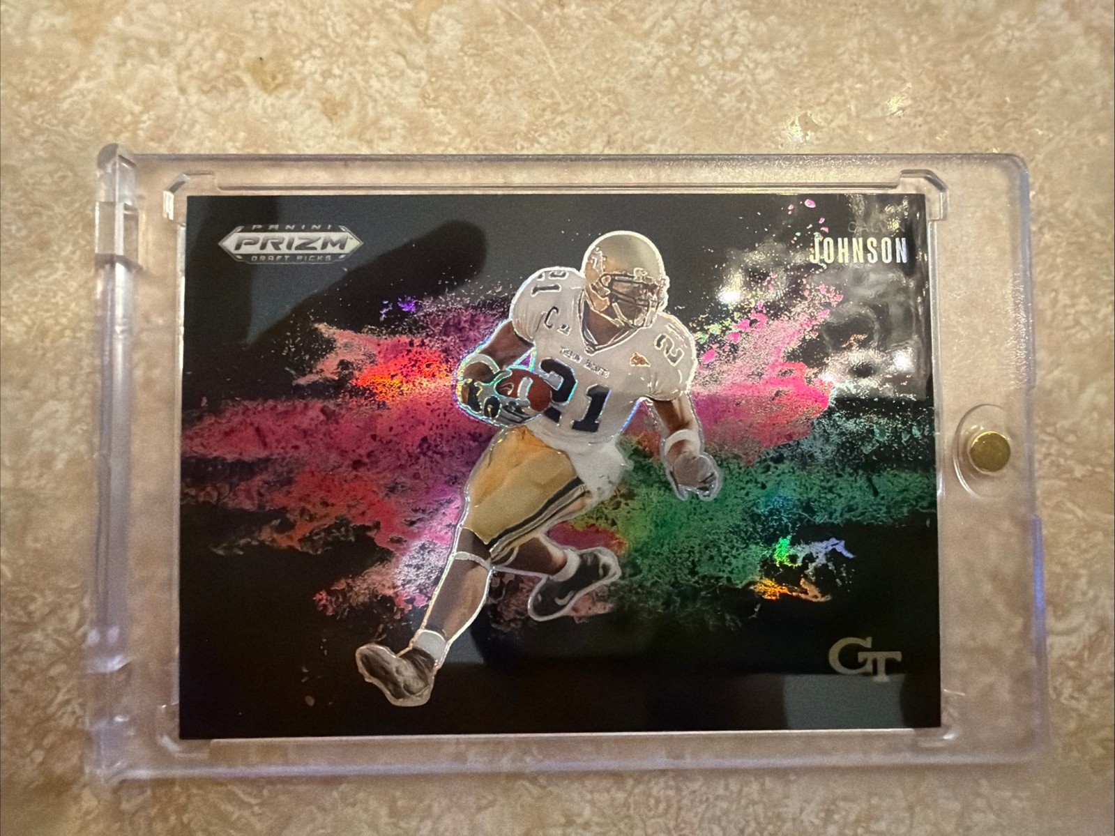 2025 Panini Prizm Draft Picks - Black Color Blast Calvin Johnson #35