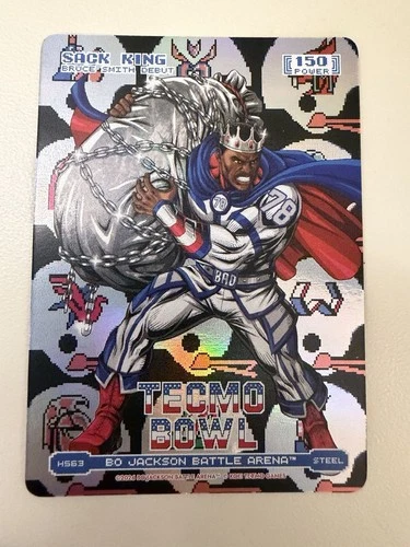 Bo Jackson battle Arena Sack King Helmets Steel 150 Power