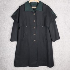 BAVARIA LODEN MID WOMEN'S COAT TRACHTEN size 22 2XL LODEN BAVARIAN UNIQE LADIES