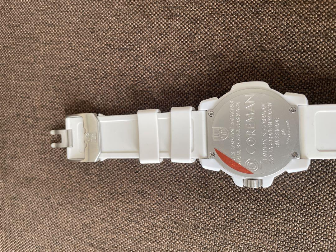 時計 LUMINOX 3057 Whiteout Luminox x COREMAN Watch Analog Quartz Collab 3057 WHITE OUT