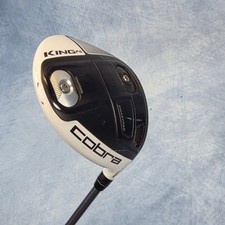 Cobra King F6 Driver White Matrix Red Tie 60Q4 Graphite Shaft Golf Pride Grip