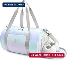 Dance Bag for Girls Sports Duffle with Shoe Compartment LM,F Ballet ba