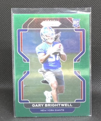 2021 Panini Prizm #400 Gary Brightwell Green RC