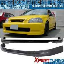Fits 96 97 98 Honda Civic Ctr Style Front Rear Bumper Lip Pu