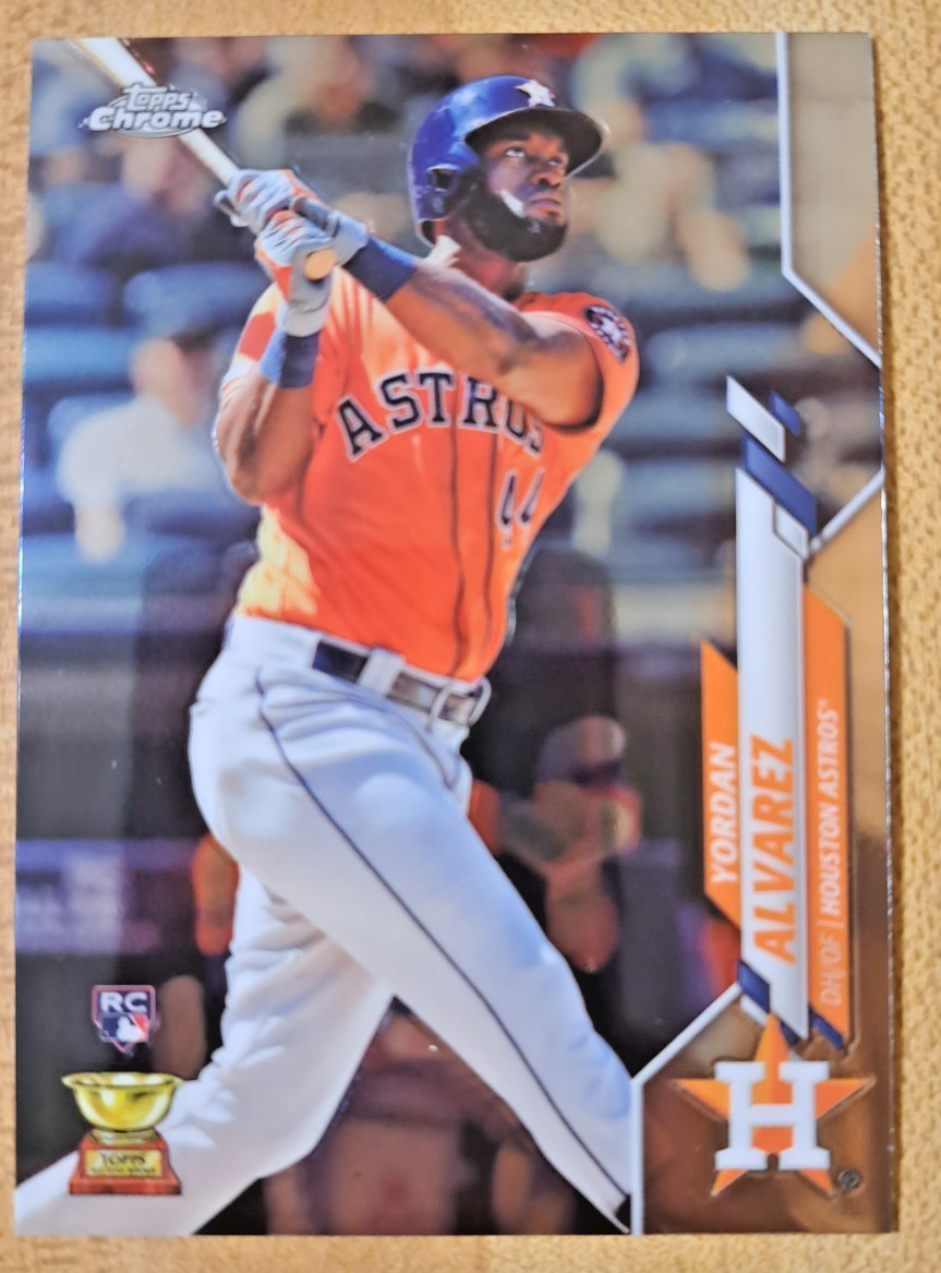 2020 Topps Chrome Yordan Alvarez RC #200 Rookie Card