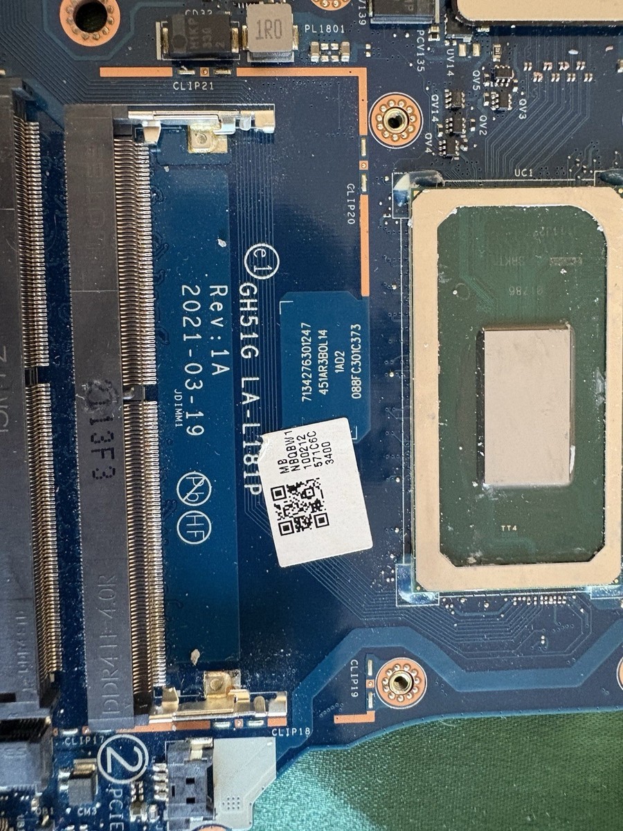 GH51G LA-L181P Laptop Motherboard acer nitro 5 PARTS unknown
