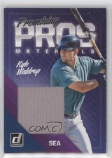 2018 Panini Donruss Promising Pros Materials Kyle Waldrop #PPM-KW no9