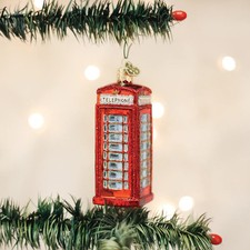 Old World Christmas - English Phonebooth - 20033