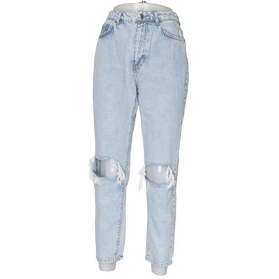 Perfect Jeans Gina Tricot, Jeans, Größe: 38, Blau, Baumwolle, Einfarbig #2OH