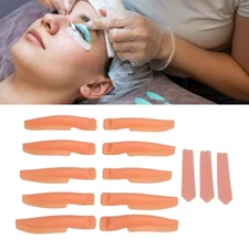 Eyelash Perm Curler Makeup Tools Silicone Reusable Soft Comfortable Fit DIY