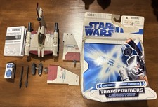 Hasbro Star Wars Transformers Crossovers V-19 Torrent Starfighter To Clone Pilot