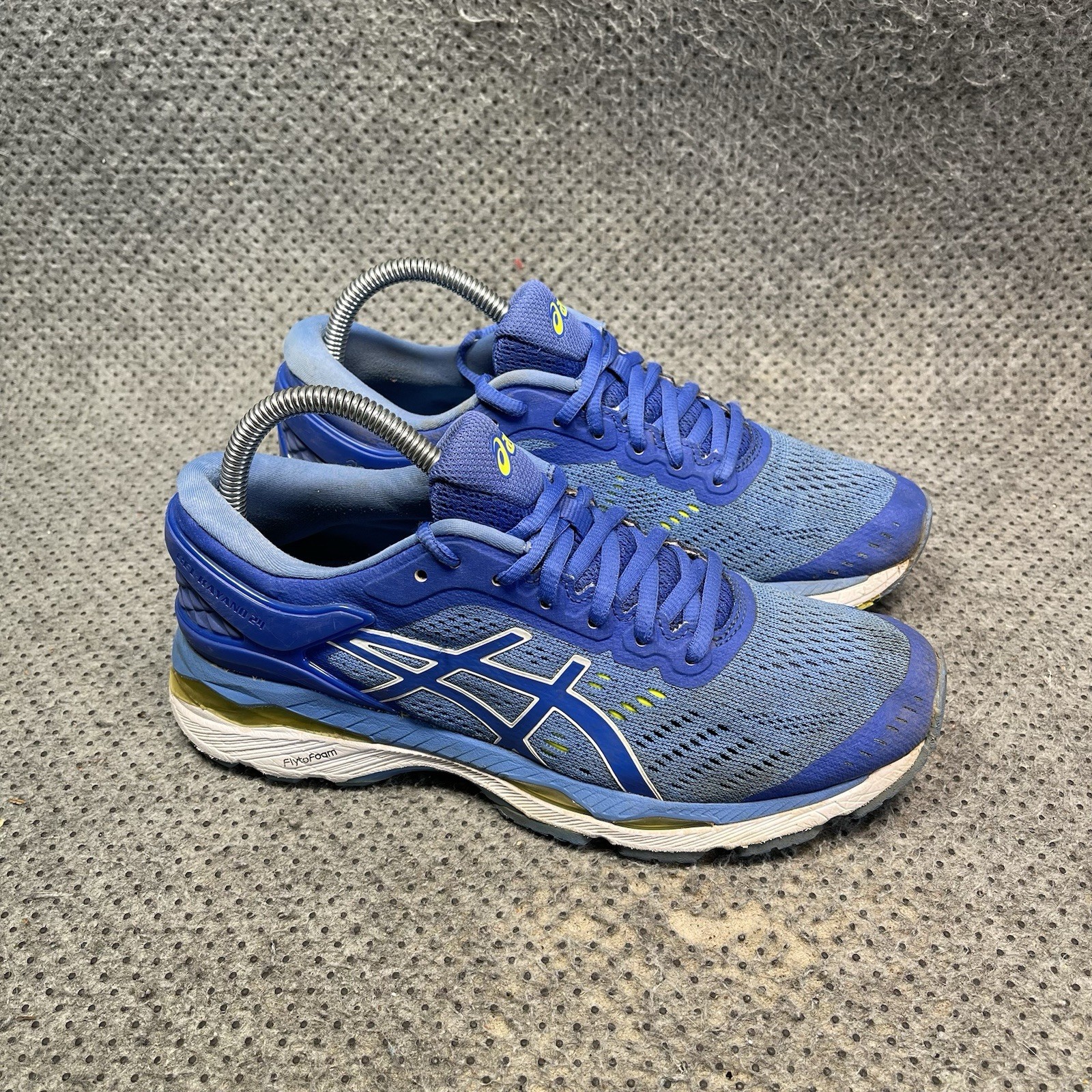 Asics Gel-Kayano 24 Blue Running Shoes No Insoles Size 8 Women’s image 6