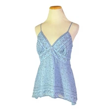 Banana Republic Factory Size 6 Silk Cami Top Adjustable Spaghetti Straps
