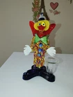 murano glass clown - vintage