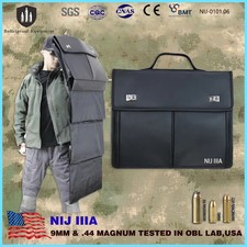 NIJ IIIA Ballistic Briefcase 0101.06 Level 3A Deployable Bulletproof Armor Bag