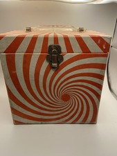 VTG Platter-Pak 45 RPM Record Storage Carrying Case 740 Psychedelic 50s/60s