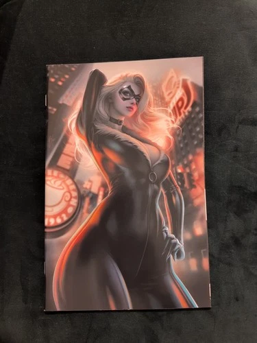 BLACK CAT  #26 VIRGIN WARREN LOUW  EXCLUSIVE SPIDERMAN 1