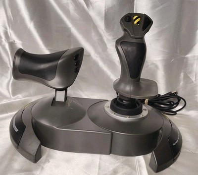 Vintage Top Gun Thrustmaster Afterburner II Flight Joystick PC Retro Gaming 