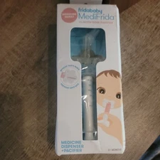 NEW Frida Baby MediFrida Accu-Dose Pacifier 1-Pack | Medicine Dispenser+Pacifier