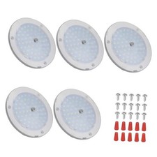 RV Lights Interior, 5 Inch Cool White RV LED 5 Pack, Cool White 5500-6500K