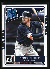 2017 Panini Chronicles #208 Derek Fisher Donruss Rated Rookies