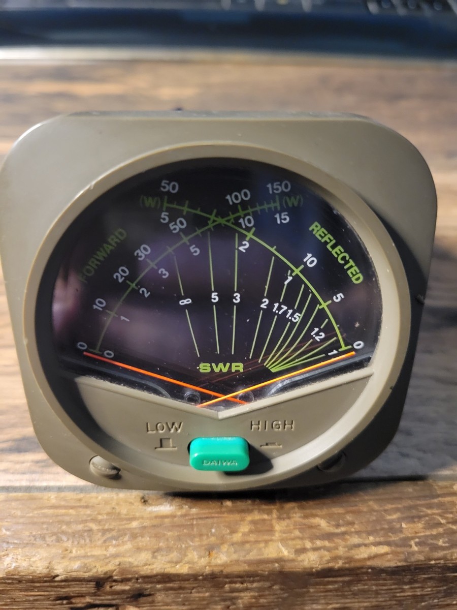 Daiwa SWR Cross Needle Power Meter CN-460M 140-450 MHz VHF/UHF