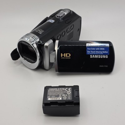 Videokamera Samsung HMX-F90 Camcorder Schwarz Zustand Gut Getestet Kamera Foto 