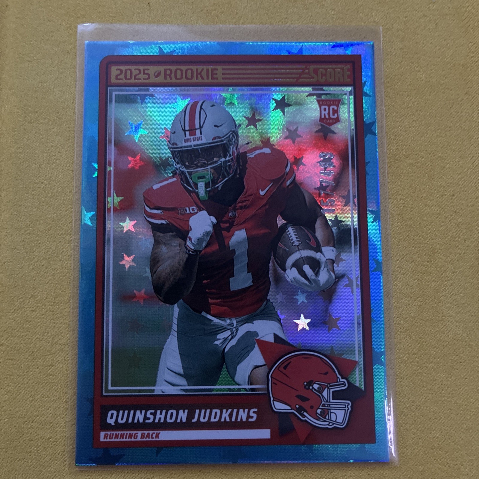 2025 Score - Rookies Quinshon Judkins #38 Stars /499 (RC)