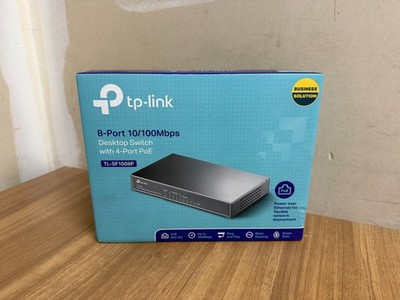 TP-LINK Technologies TP-Link (TL-SF1008P) 8-Ports External Switch Managed