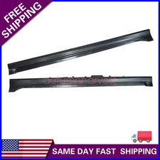 Fits For 2012 2013 2014 Toyota Camry Rocker Panel Trim Left+Right Primed Plastic
