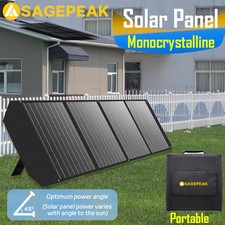 Solarpanel 200W 300W 400W 500W Faltbar Tragbar Solarmodul Wohnmobil Camping …