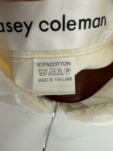 CASEY COLEMAN Cow Bovinae Embroidered Button Down Fun Blouse MEDIUM/LARGE - Picture 11 of 12