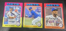 NY Mets. Alonzo, Lindor, Mauricio (RC). Heritage Cards