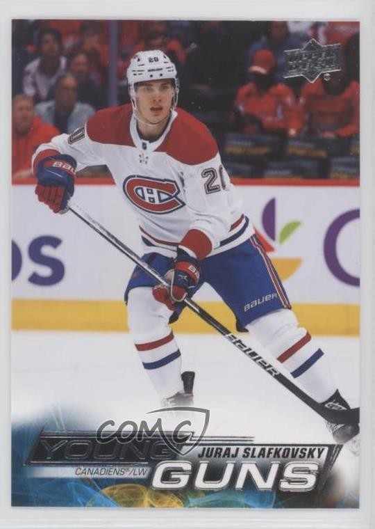 2022-23 Upper Deck Series 2 Young Guns Juraj Slafkovsky #451 Rookie RC