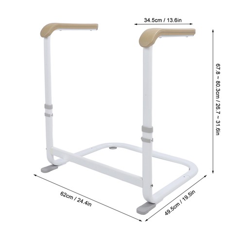 Chair Stand Assist Brown TPE Handles Couch Stand Assist For Seniors Mobility - Picture 15 of 24