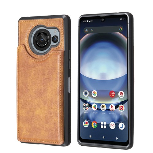 Anrek SHARP AQUOS R8 SH-52D Case Notebook Type RetroBrown Aquos R8 Aquos R8 376 - Picture 2 of 7