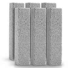 6 Pack Pumice Stone for Toilet Bowl Cleaning, Scouring Stick Remove Toilet Bo...