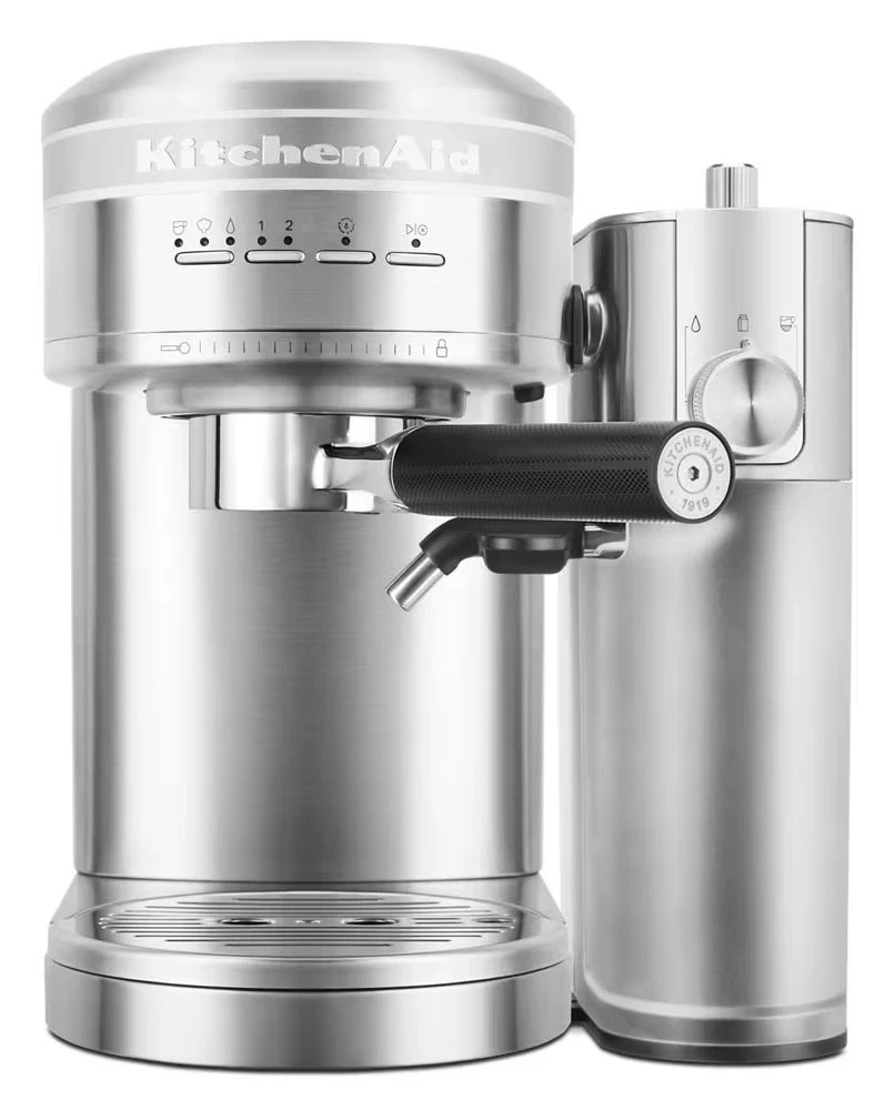KitchenAid KES6504SX Semi-Automatic Espresso Machine + Automatic Milk Frother Bu