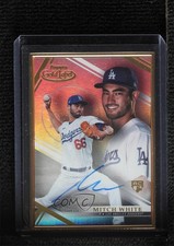 2021 Topps Gold Label Framed Auto Mitchell White Mitch White #FA-MW Auto s7f