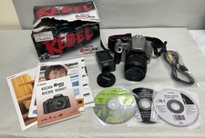 Canon EOS Rebel XS DSLR Black Digital Camera w/Case Charger- For parts
