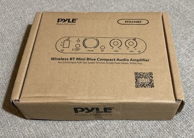 NEW Pyle 90W Bluetooth Streaming Stereo Mini Power Amplifier Digital/Analog RARE