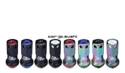 KYO-EI Racing Composite R40 iCONIX Wheel Lock Nuts (M12 x P1.5) with Resin Caps