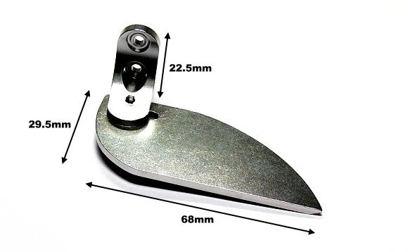 RC Model Ship 68mm Water Stabilizer R/C Hobby Boat Trim Fin TF510 - Image 2 of 2