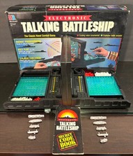 1989 Electronic Talking Battleship Naval Combat Game Milton Bradley  Tested