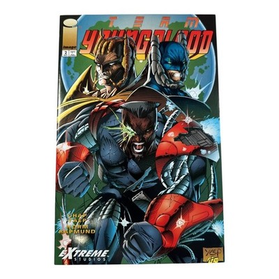 Team Youngblood Comic Book #2 October 1992 Extreme Studios Collectible